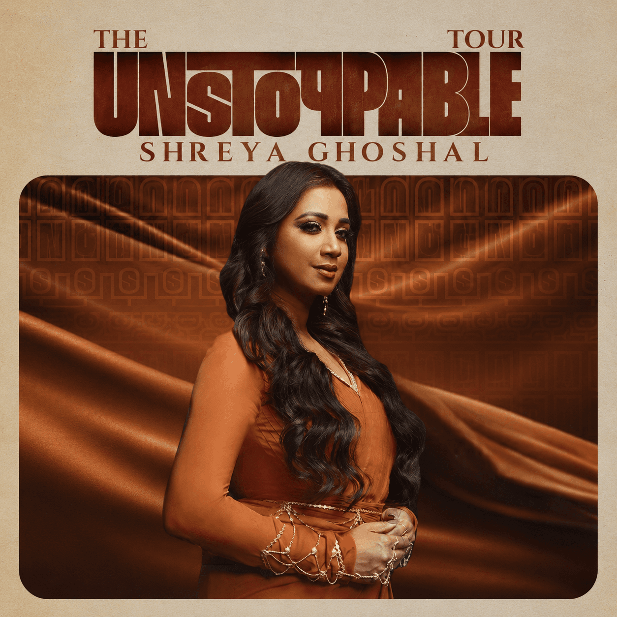 Shreya Ghoshal in Houston — event poster
